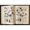  Kuifje Dl. 5 / Hergé / De Blauwe Lotus / Zwart-wit / C / EO / 5 van de tekstkleuren - (1936)