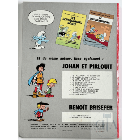 De Smurfen T.03 / "Smurfin" Peyo / EO / 1967