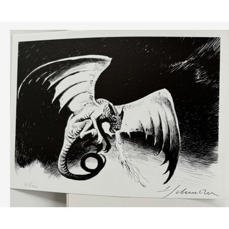 The dark cities / The Tower / Schuiten dedication / EO / 1987
