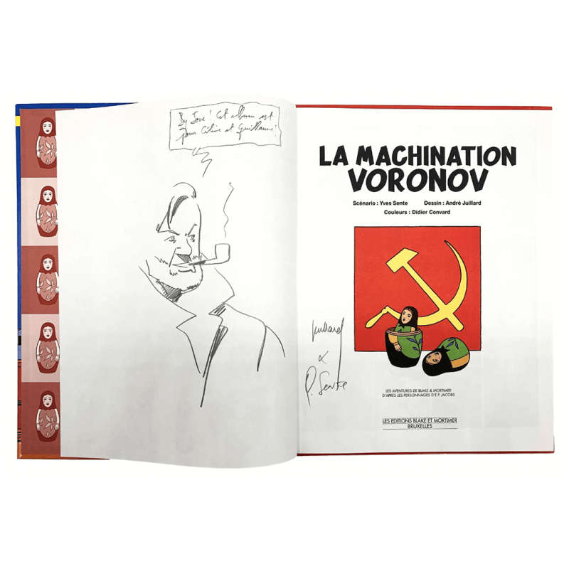 Blake and Mortimer T.14 / La machination Voronov / Dedication de Juillard / EO / 2014