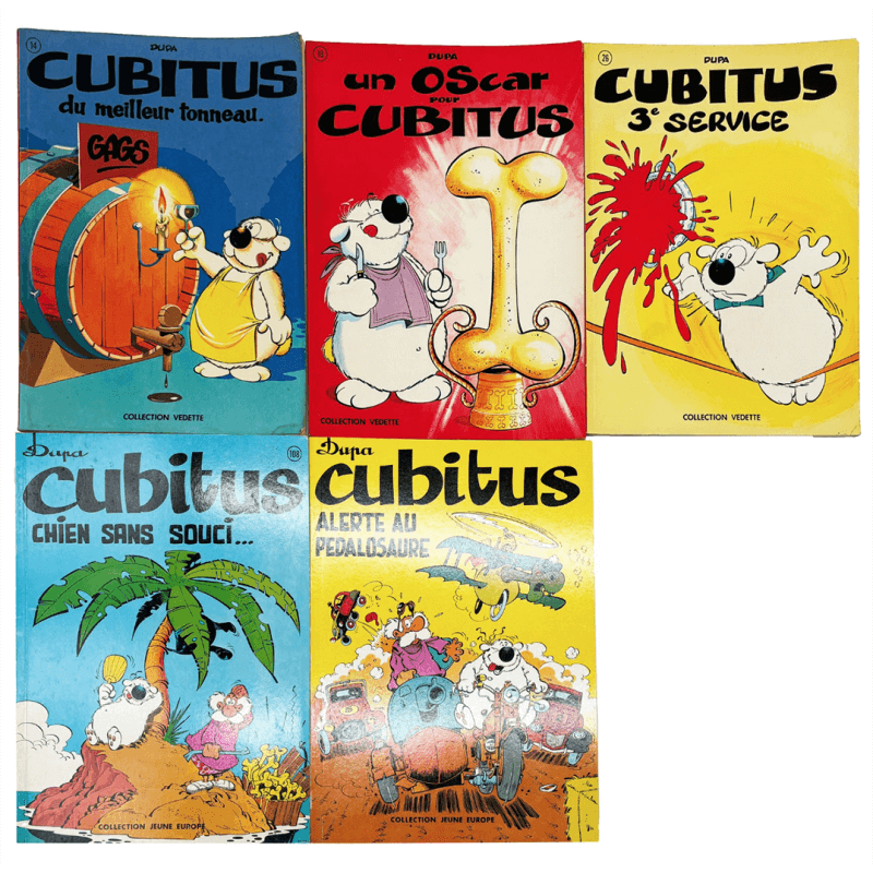  Cubitus / Young Europe Collection 108 EO-112 / Vedette Collection 14-18-26 All EO / Dupa