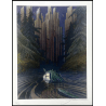  Dark cities T.12 / Schuiten dedication / TT / EO / Pulled apart pigment inks