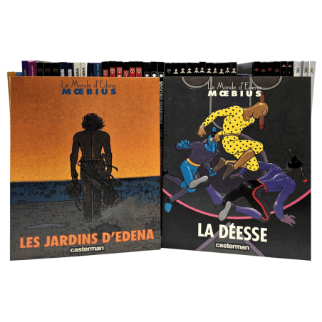  MOEBIUS + JODOROWSKY + MOORE + SCHON - Lot van 48 albums, allemaal in EO