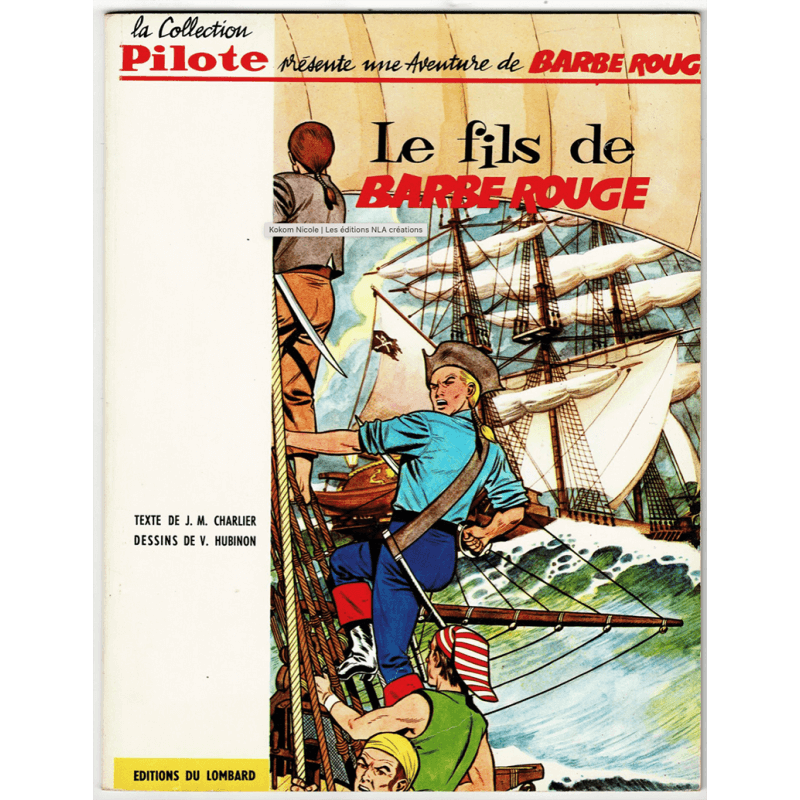  Redbeard T.02 / The son of Barbe-Rouge / EO Belge / B / 1963