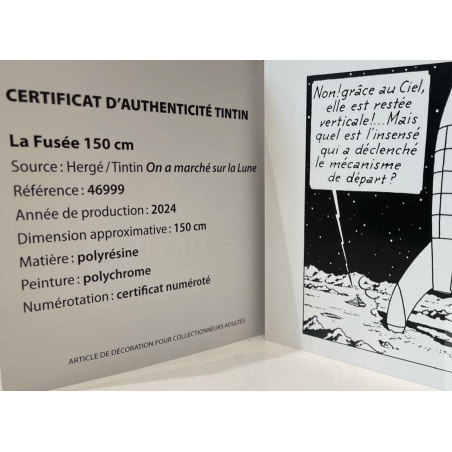 Tintin / Hergé / Fusée 150 Cm / Moulinsart / 2024