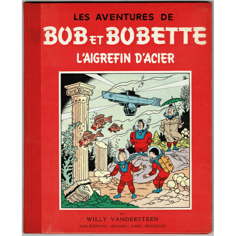  Bob et Bobette T.16 / L'aigrefin d'acier / Vandersteen / C / 1958