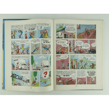 Spirou et Fantassin T.13 / Levoyageur du Mésozoïque / Franquin / EO 1960