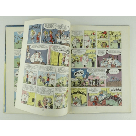 Spirou et Fantassin T.13 / Levoyageur du Mésozoïque / Franquin / EO 1960