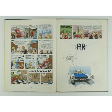 Spirou et Fantassin T.13 / Levoyageur du Mésozoïque / Franquin / EO 1960