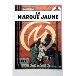 The yellow mark / Jacobs E. P. / Screenprint / Signed