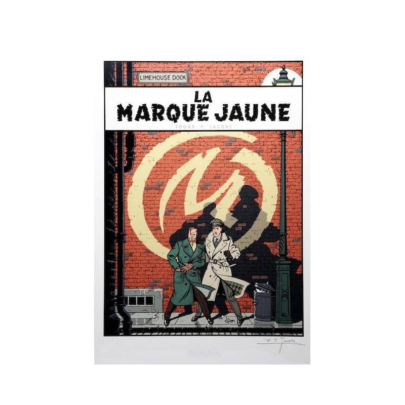 The yellow mark / Jacobs E. P. / Screenprint / Signed