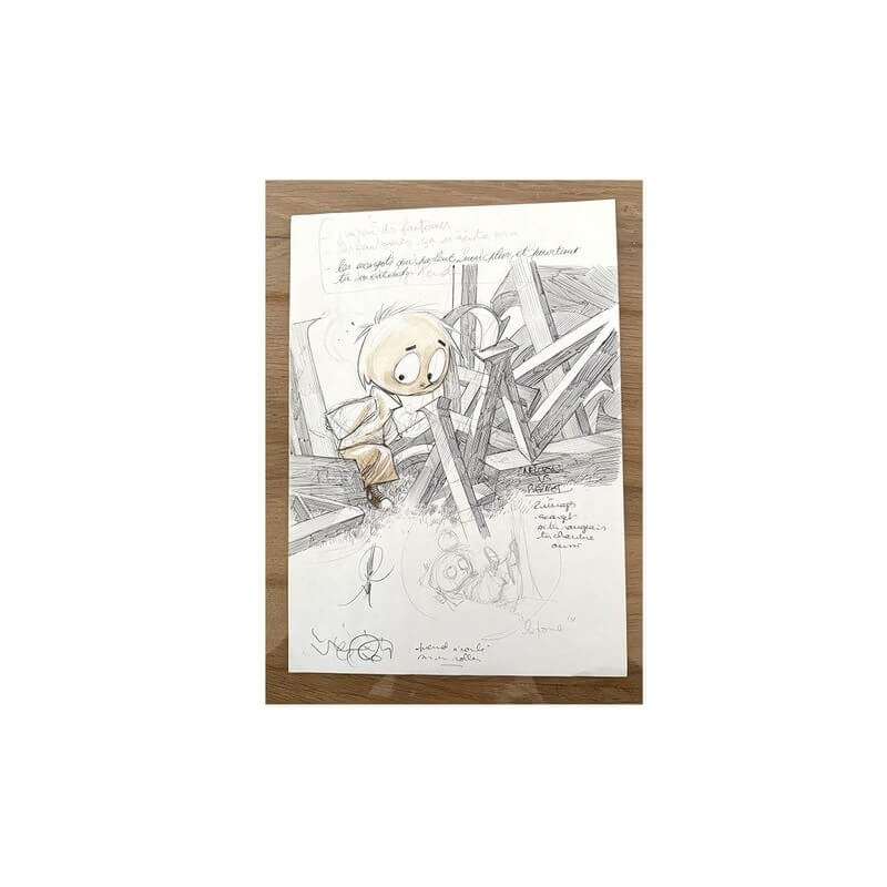 Original Petit Pierrot / Alberto Varanda / A4 / SIgné