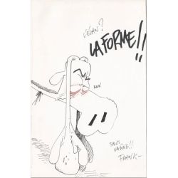 Mémoires de l'élan / Dedication Frank Pé / EO