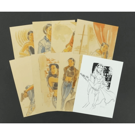 Portfolio Les éternels (25 ex. EA N°/S) / Meynet F. / 2003