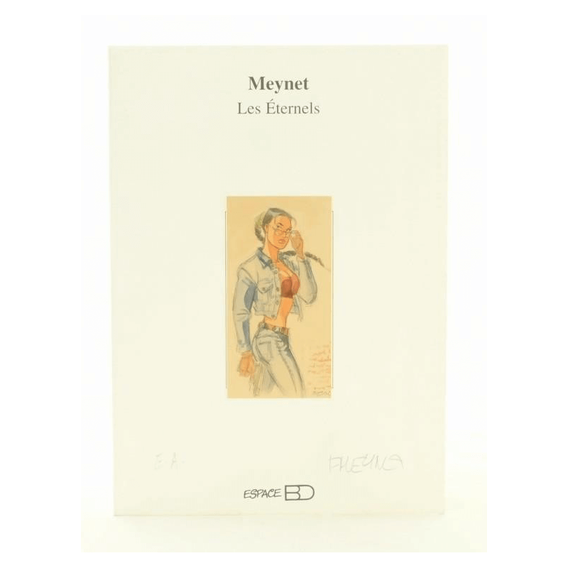 Portfolio Les éternels (25 ex. EA N°/S) / Meynet F. / 2003