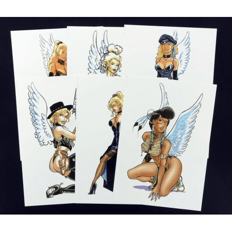 Portfolio Wings and Belles 4 (199 ex. N°/S) / Meynet F. / 2012