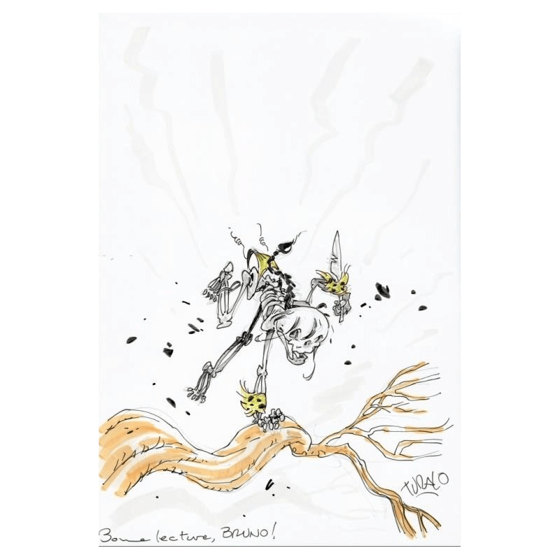 Le blog de Franquin / Dédicace Turalo / EO