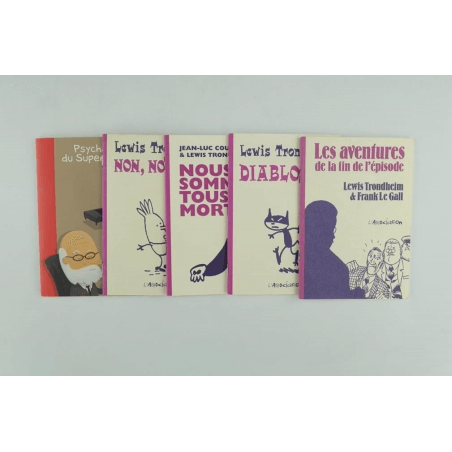 Trondheim-Reuno. Lot de 5 vol (2007-2009)