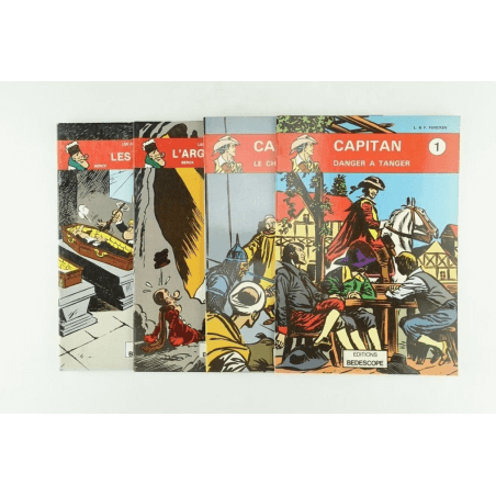 Bédéscope. Lot de 4 vol divers dont 3 en Eo