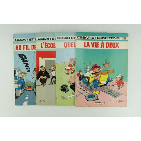 César and Ernestine T.01 to T.04 / EO