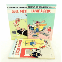 César and Ernestine T.01 to T.04 / EO