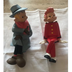 Spirou & Fantasio / Leblon Delienne / Grands personnages assis / 1989