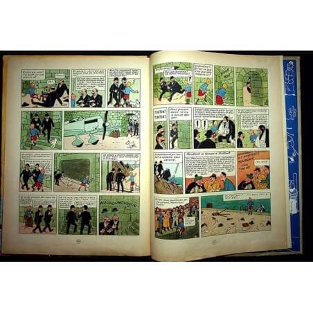 Tintin L'île noire A20 EO Couleur 1943